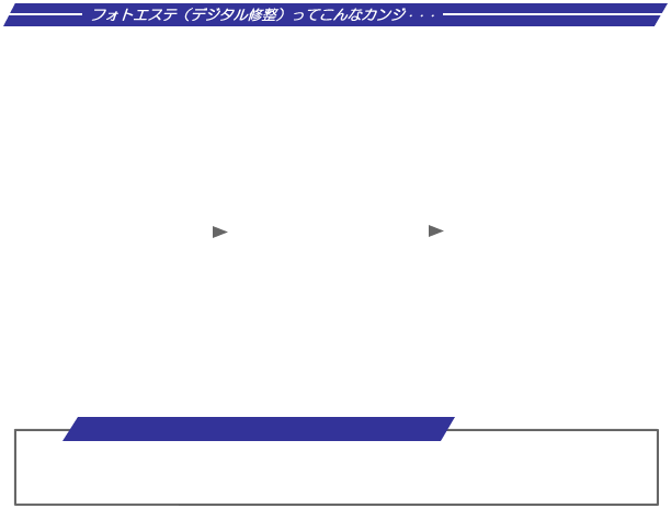 写真 修整について