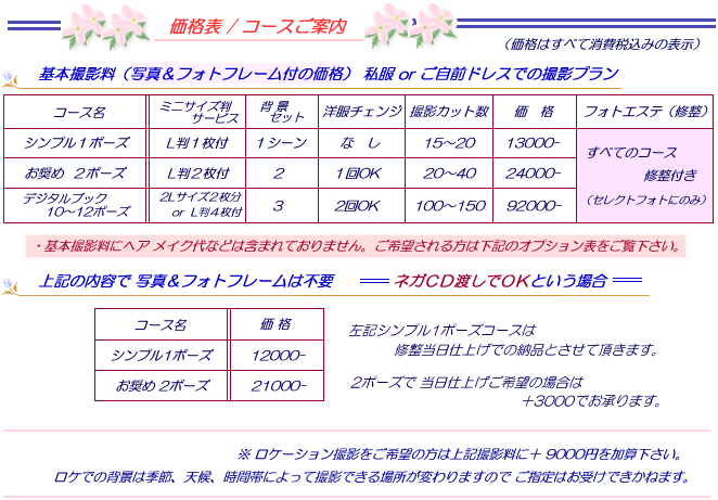 フォト ブリリアント 価格表